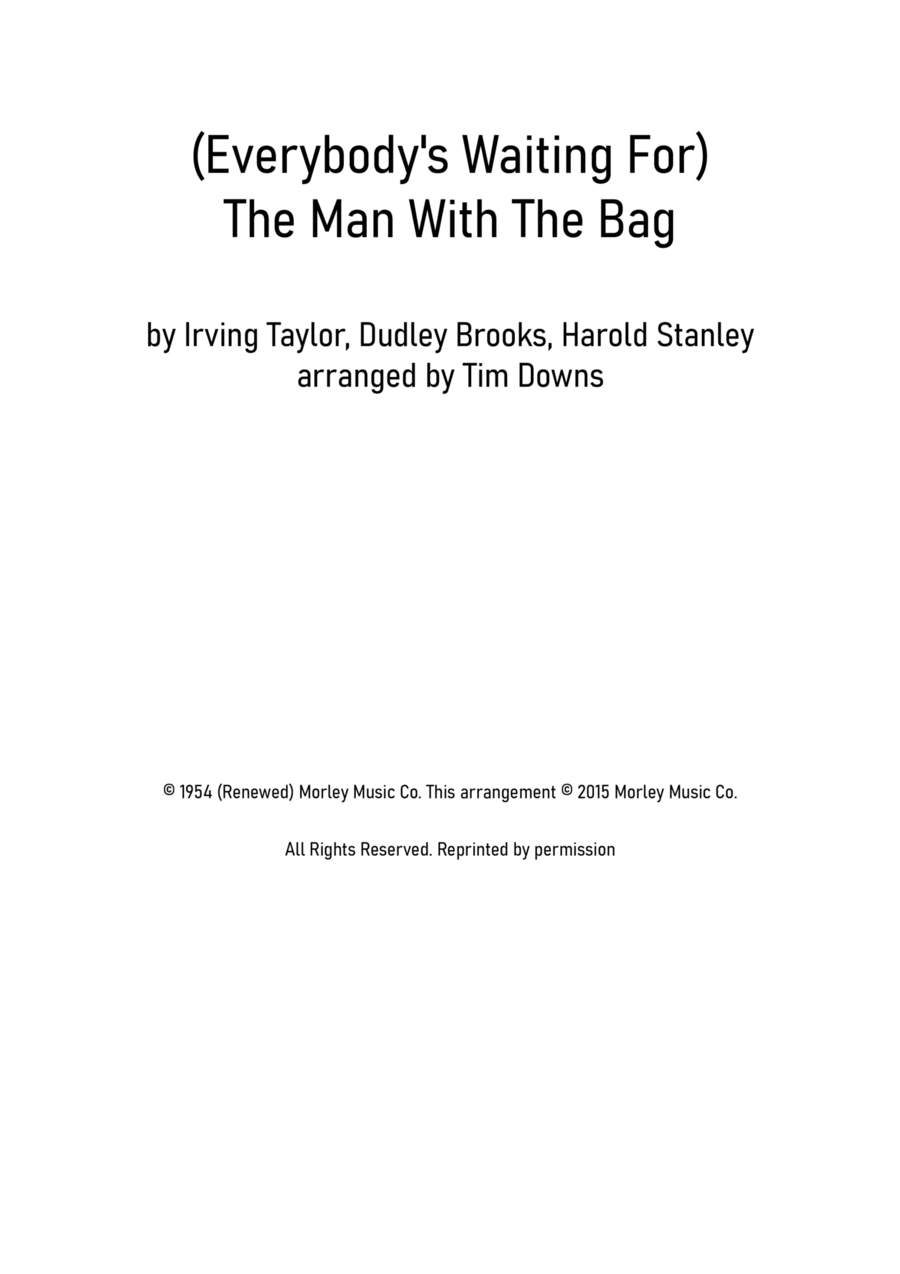(everybody's Waitin' For) The Man With The Bag