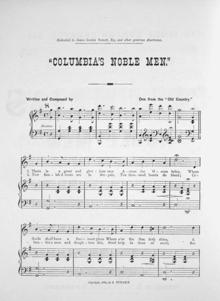 Columbia's Noble Men