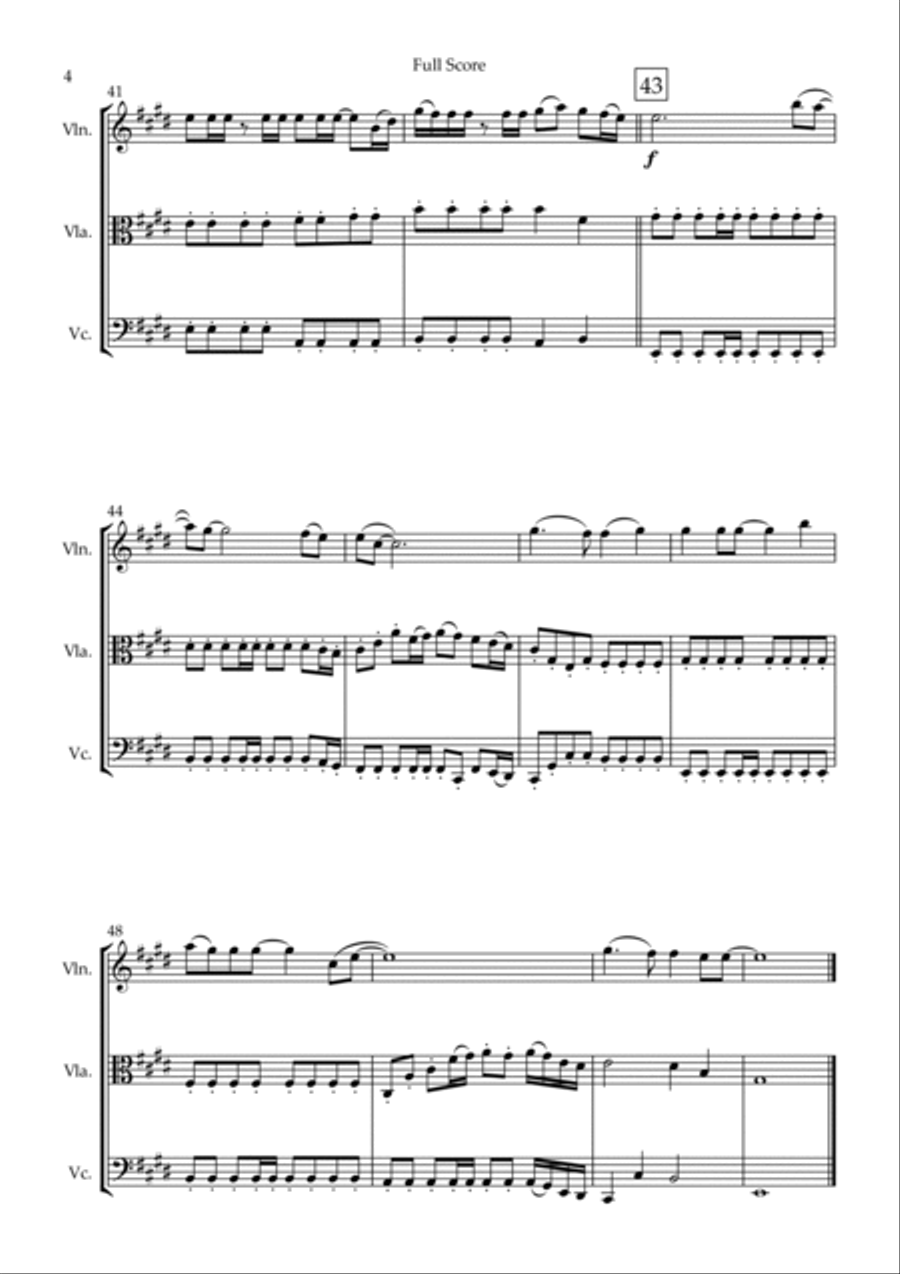 Always String Trio scores gallery preview page 4
