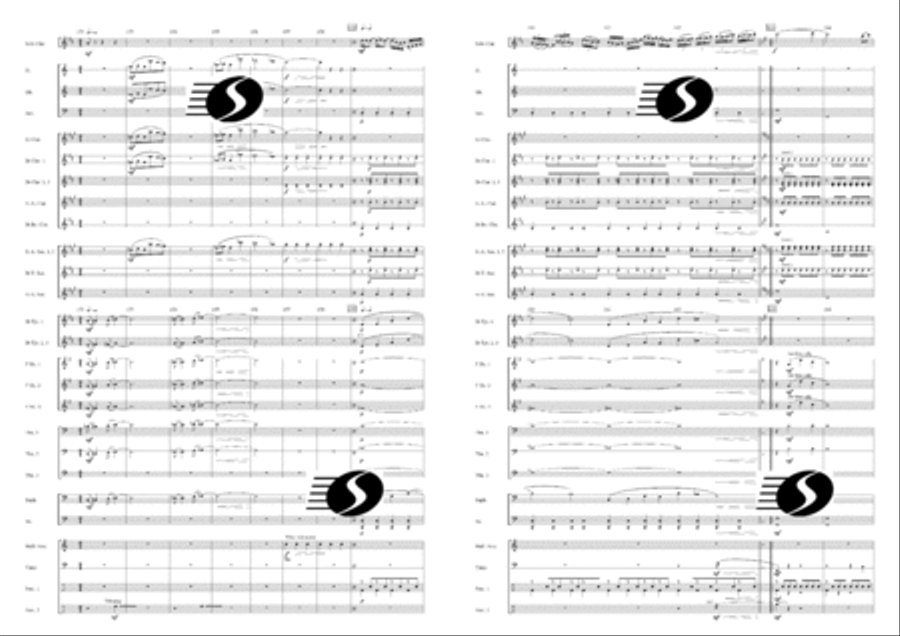 Virtuoso Concert Band scores gallery preview page 14