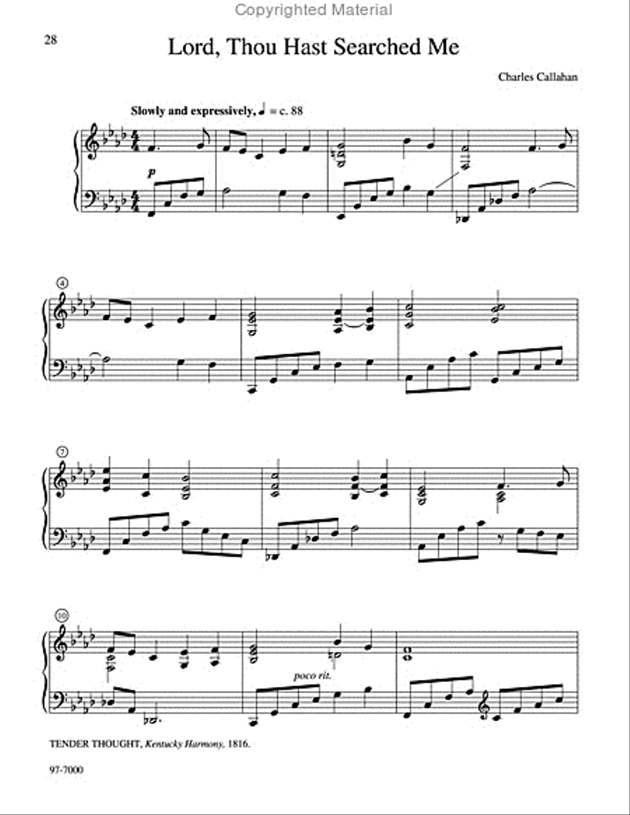American Folk Hymn Suite, Set 2 Piano Solo scores gallery preview page 10