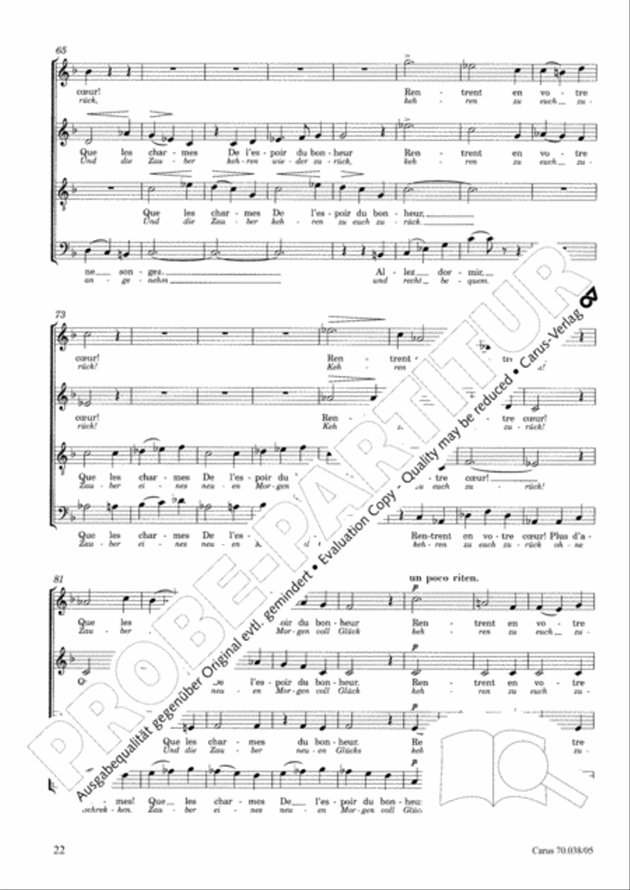L'Enfance du Christ L'Enfance du Christ 4-Part scores gallery preview page 23