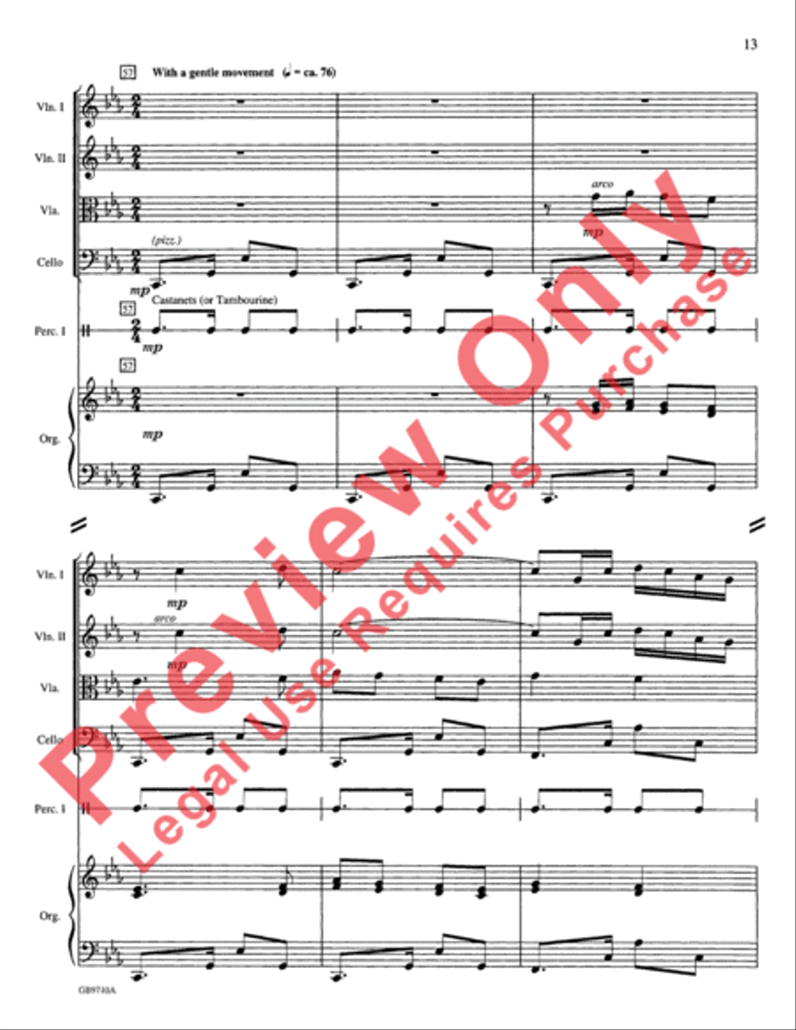 A Festival of Lessons and Carols Choir scores gallery preview page 14