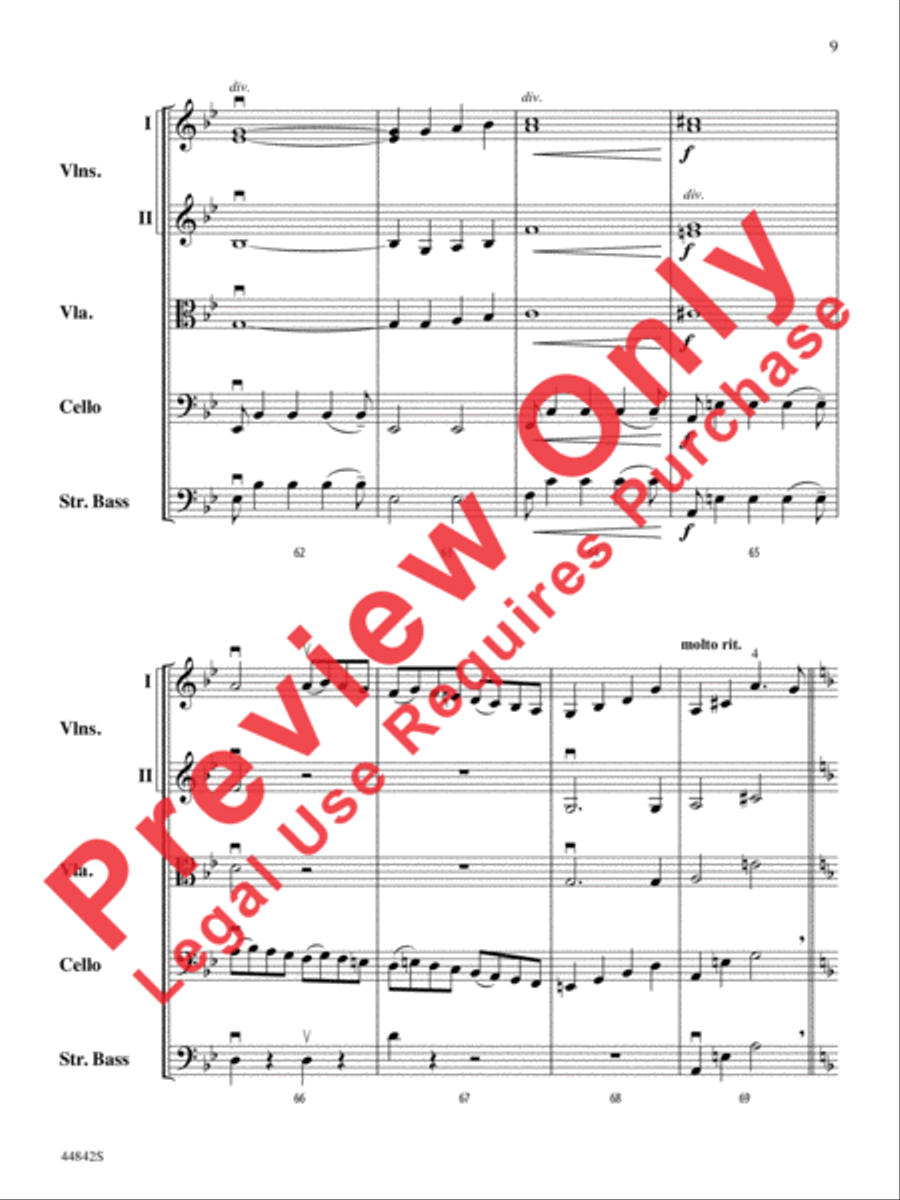 Russian Fantasy Russian Fantasy String Orchestra scores gallery preview page 22
