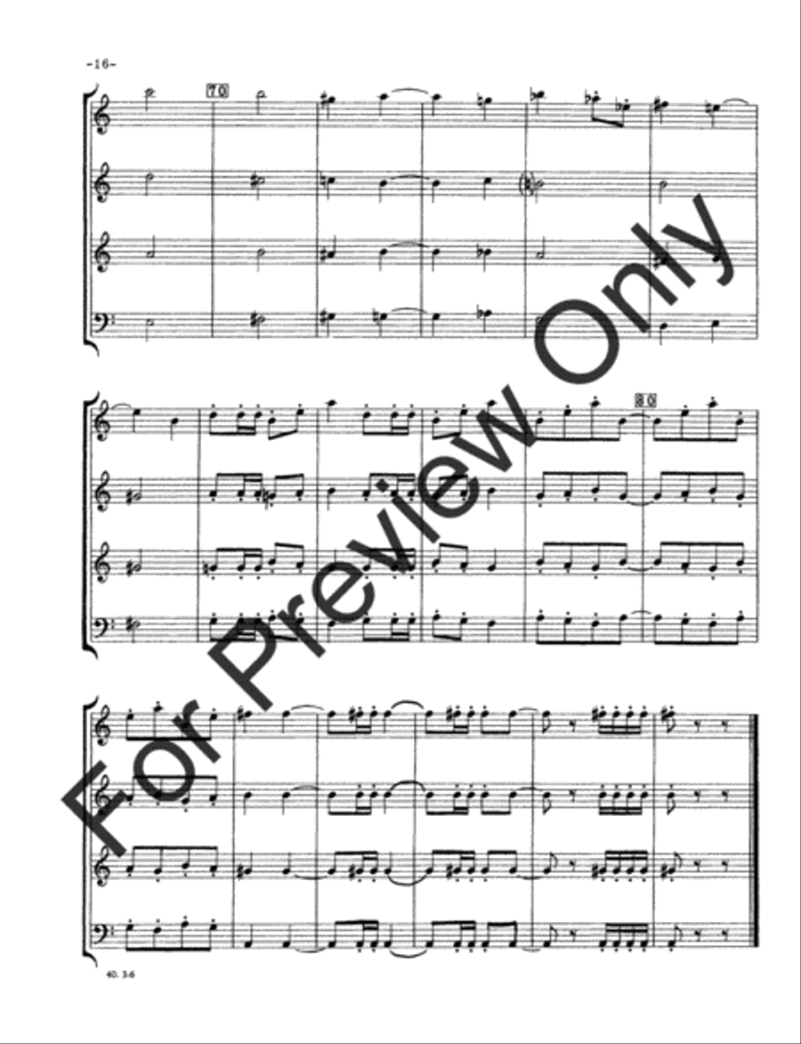 Suite For Brass Suite For Brass Horn scores gallery preview page 18