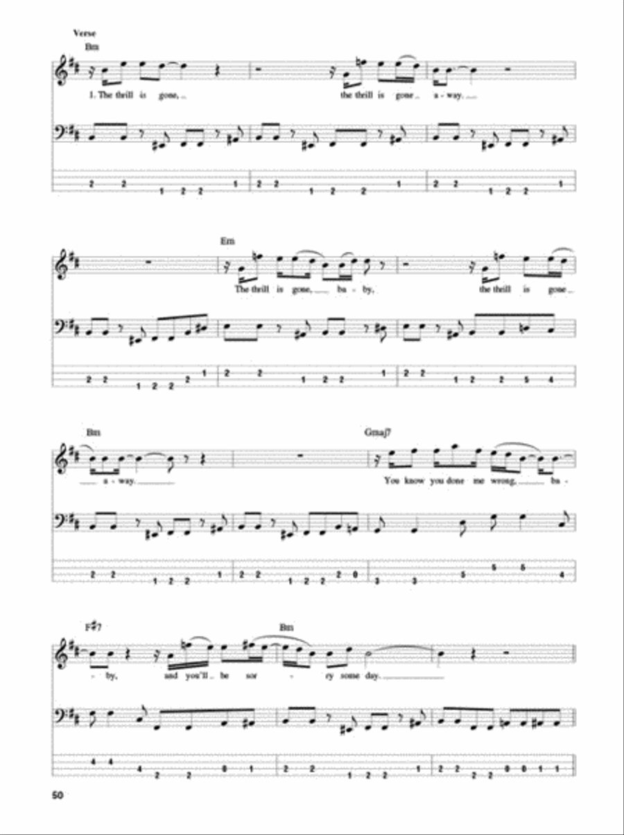 Blues Blues Electric Guitar scores gallery preview page 5