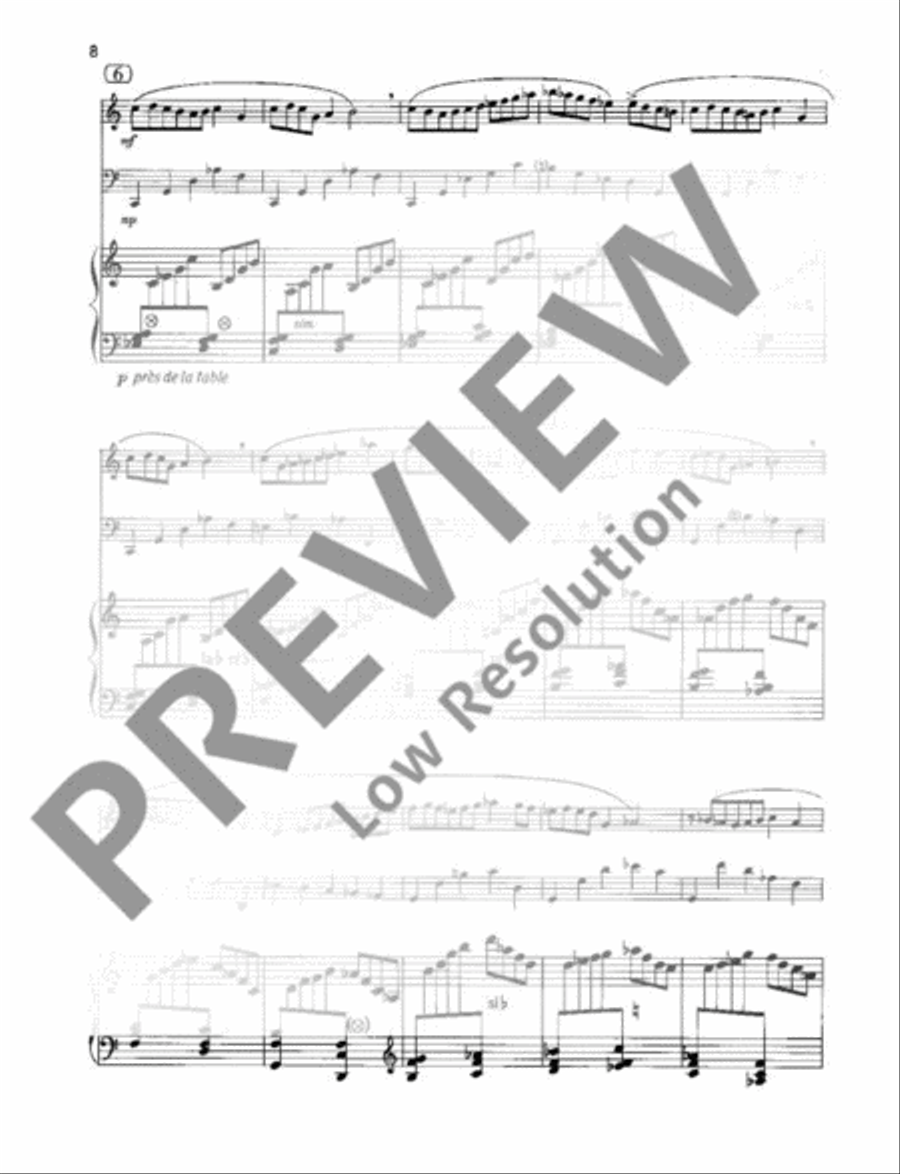 Trio Flute scores gallery preview page 9