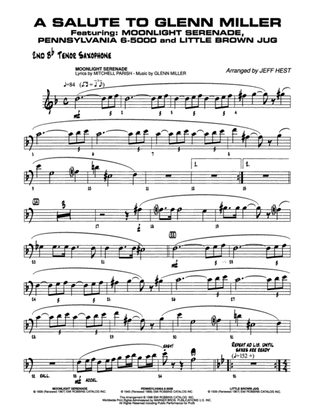 A Salute to Glenn Miller: 2nd B-flat Tenor Saxophone