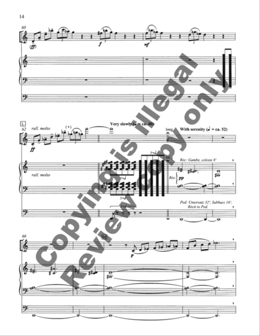 Nebulae Alto Saxophone scores gallery preview page 11