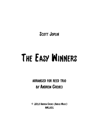 Book cover for The Easy Winners for reed trio