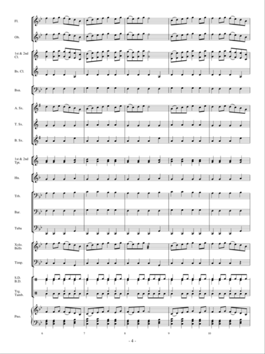 Animoso Concert Band scores gallery preview page 3