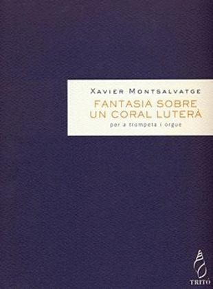 Book cover for Fantasia sobre un coral luterà