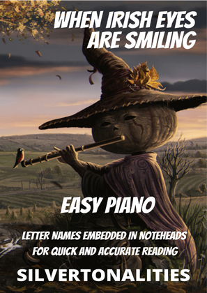Book cover for When Irish Eyes Are Smiling for Easy Piano