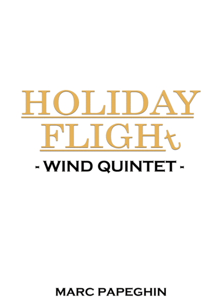 Holiday Flight (from "Home Alone") // Wind Quintet image number null