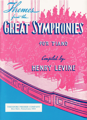 Book cover for Themes From The Great Symphonies for Piano