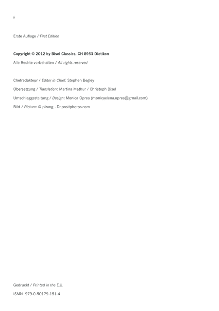 Images, Sechs Charakterstucke fur Piano, Opus 27 Piano Solo scores gallery preview page 4