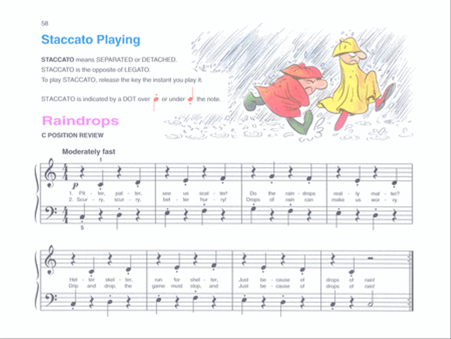 Alfred's Basic Piano Course Lesson Book, Level 1A Piano Method scores gallery preview page 7