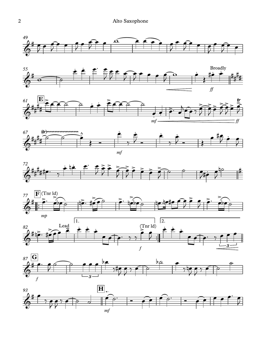 Cheek To Cheek Woodwind Ensemble scores gallery preview page 4