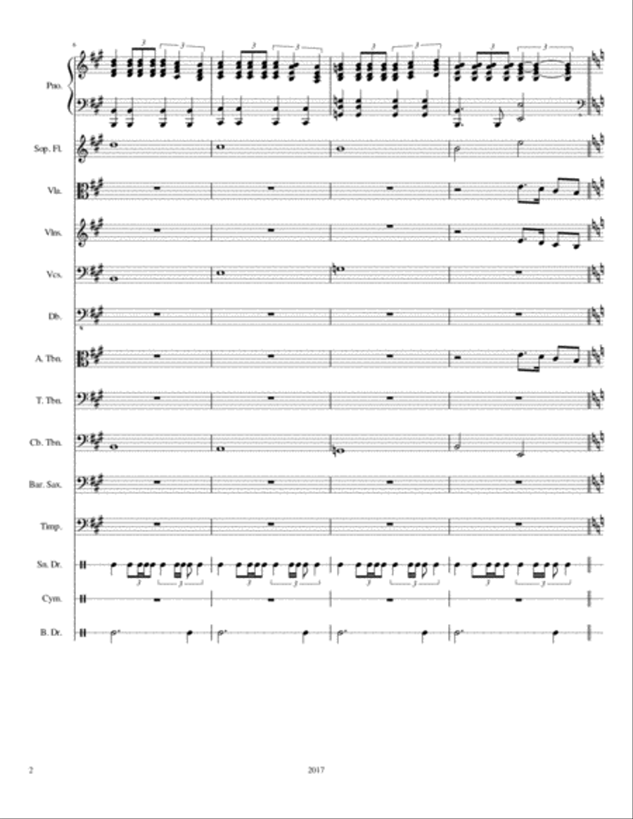 March of the Toy Soldier Large Ensemble scores gallery preview page 2