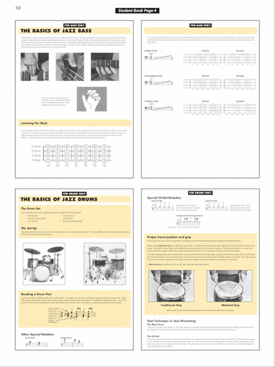 Essential Elements for Jazz Ensemble – Conductor Jazz Ensemble scores gallery preview page 4