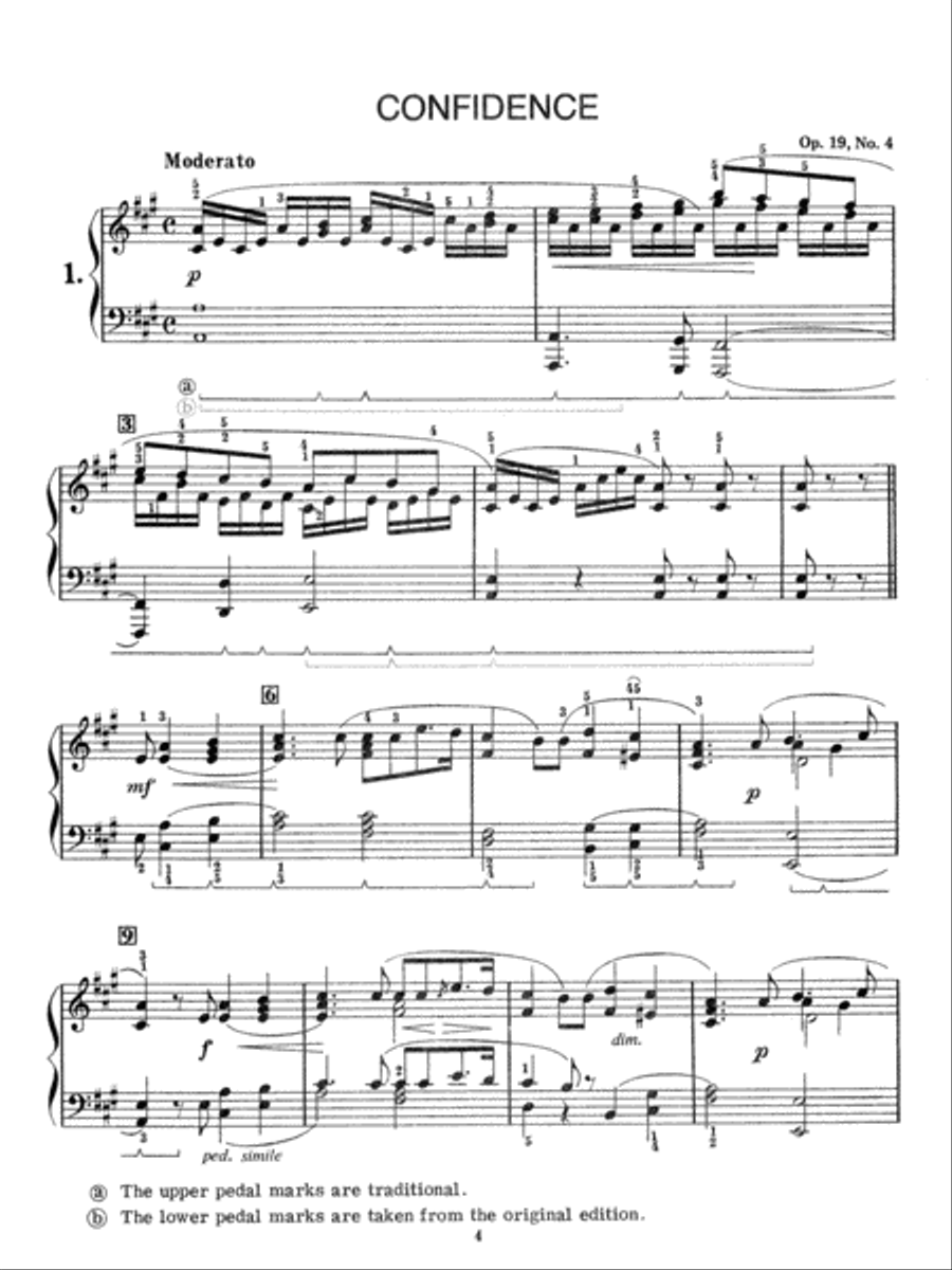 Mendelssohn -- Songs without Words (Selected Favorites) Piano Solo scores gallery preview page 4