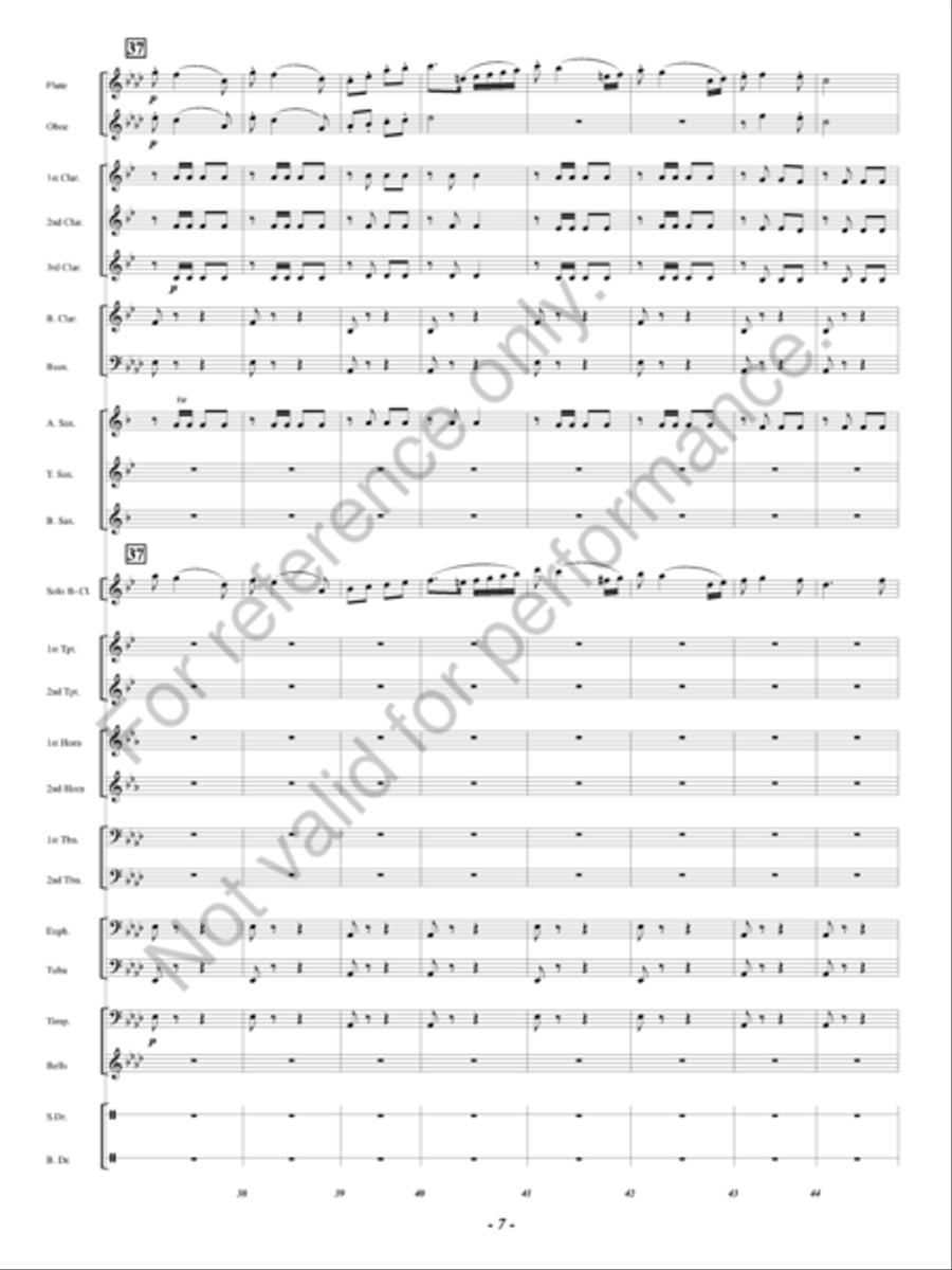 Luisa di Montfort Luisa di Montfort Concert Band scores gallery preview page 8