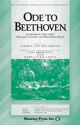 Book cover for Ode to Beethoven