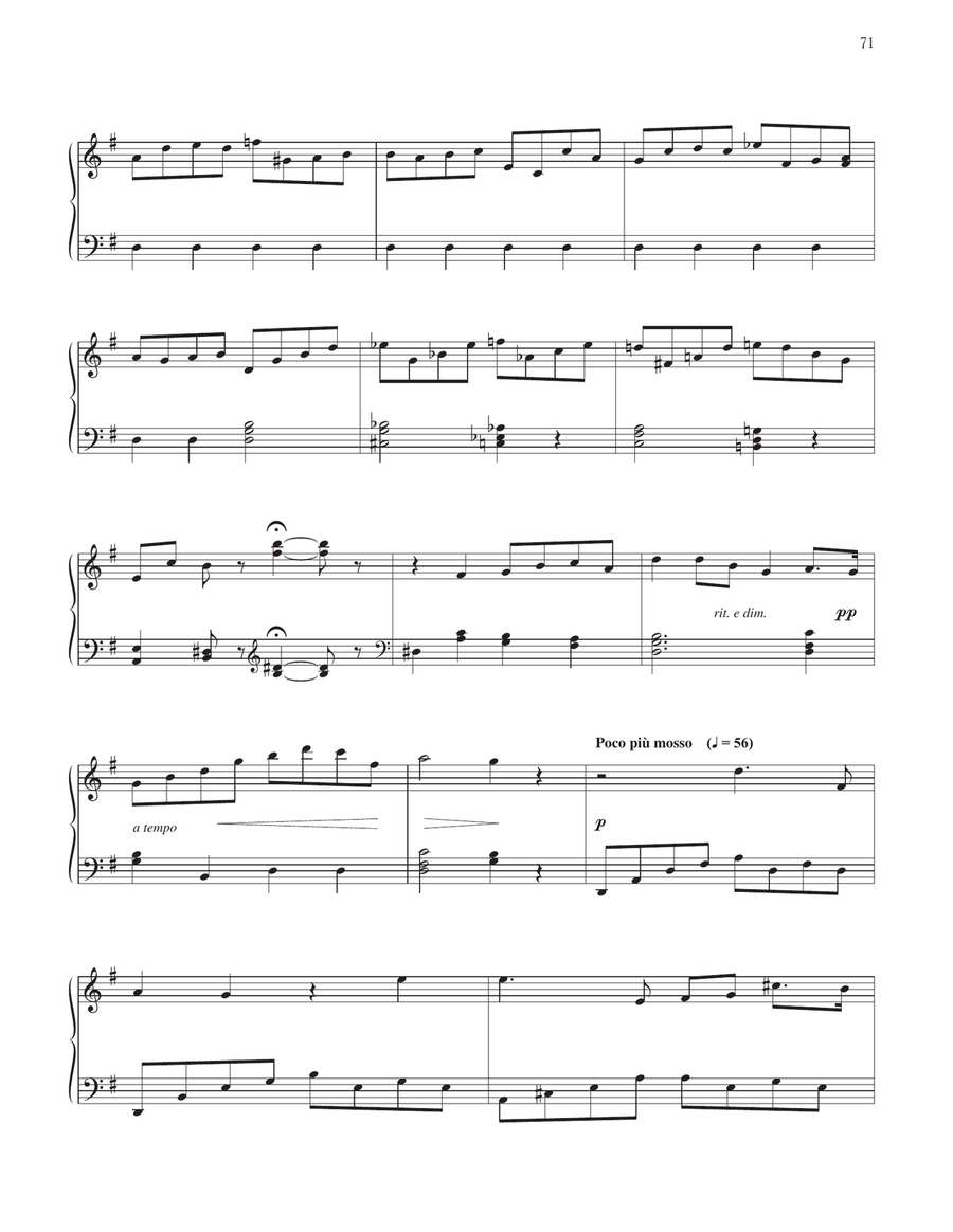 Salut! Demeure Chaste Et Pure Piano Solo scores gallery preview page 2