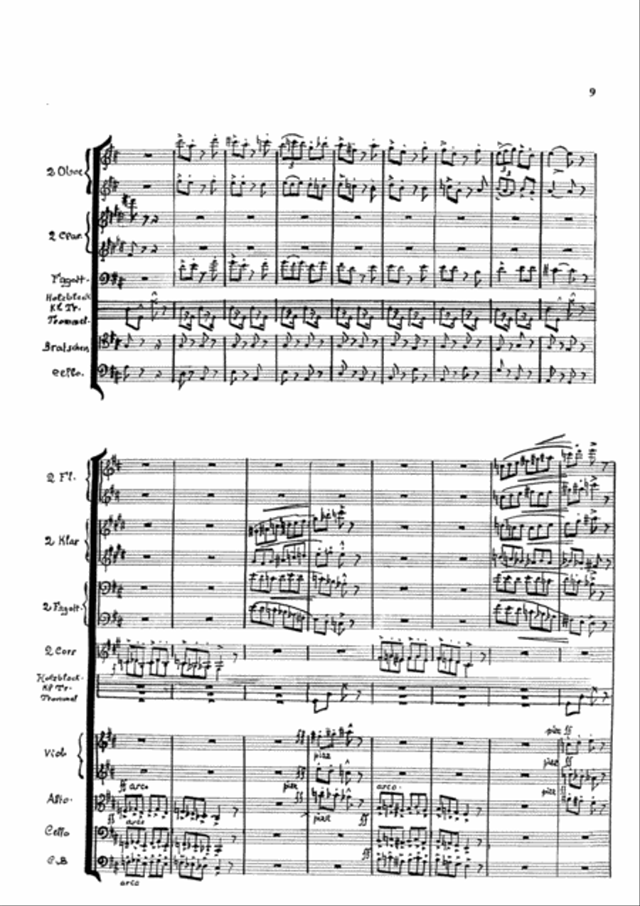 3. Alphorn Concerto Orchestra scores gallery preview page 9