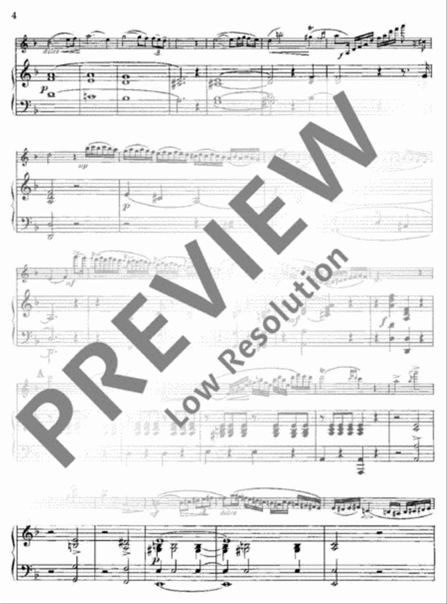 Concerto N°19 D minor Piano scores gallery preview page 5