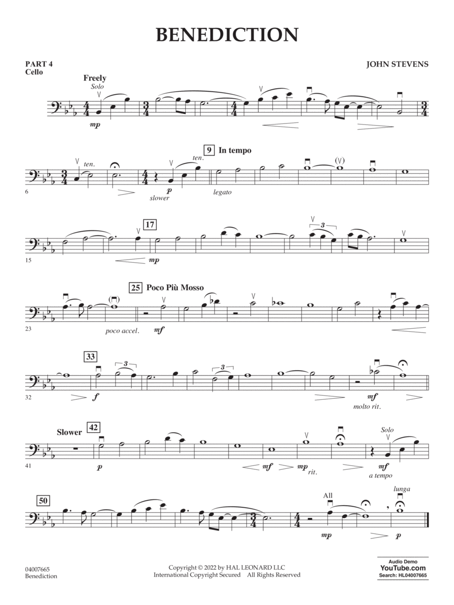 Benediction - Pt.4 - Cello