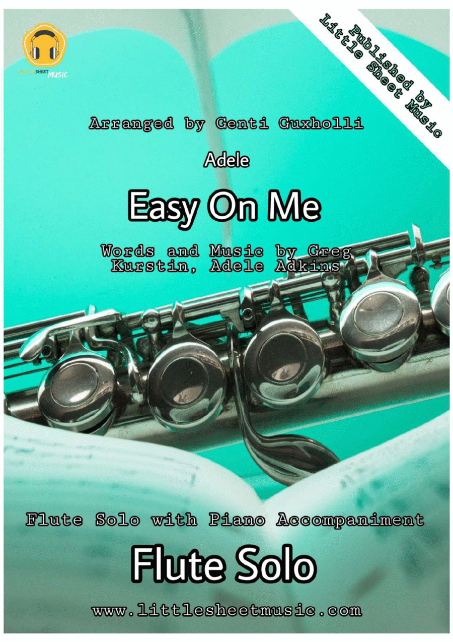 Easy On Me Flute Solo scores gallery preview page 1