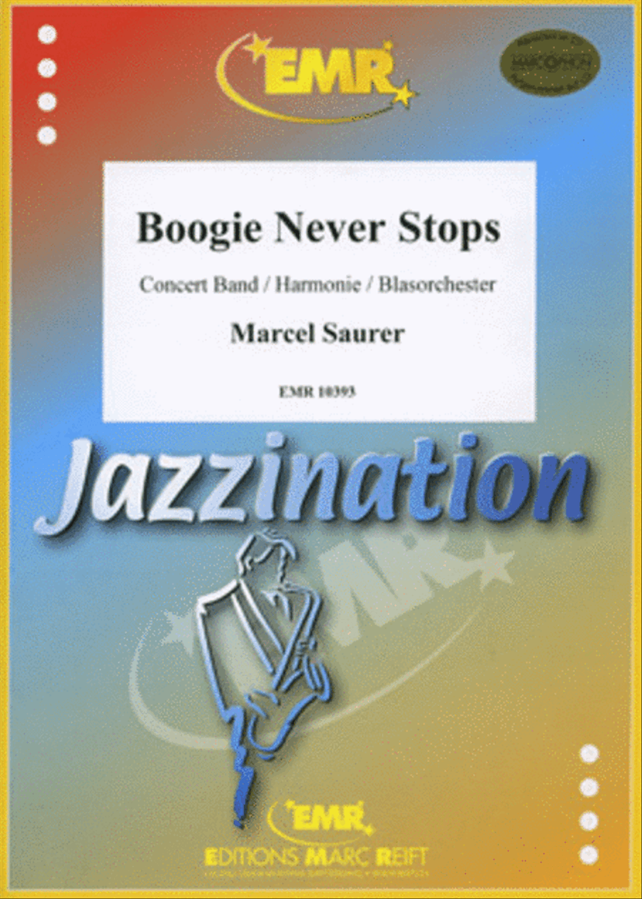 Boogie Never Stops Boogie Never Stops Concert Band scores gallery preview page 1