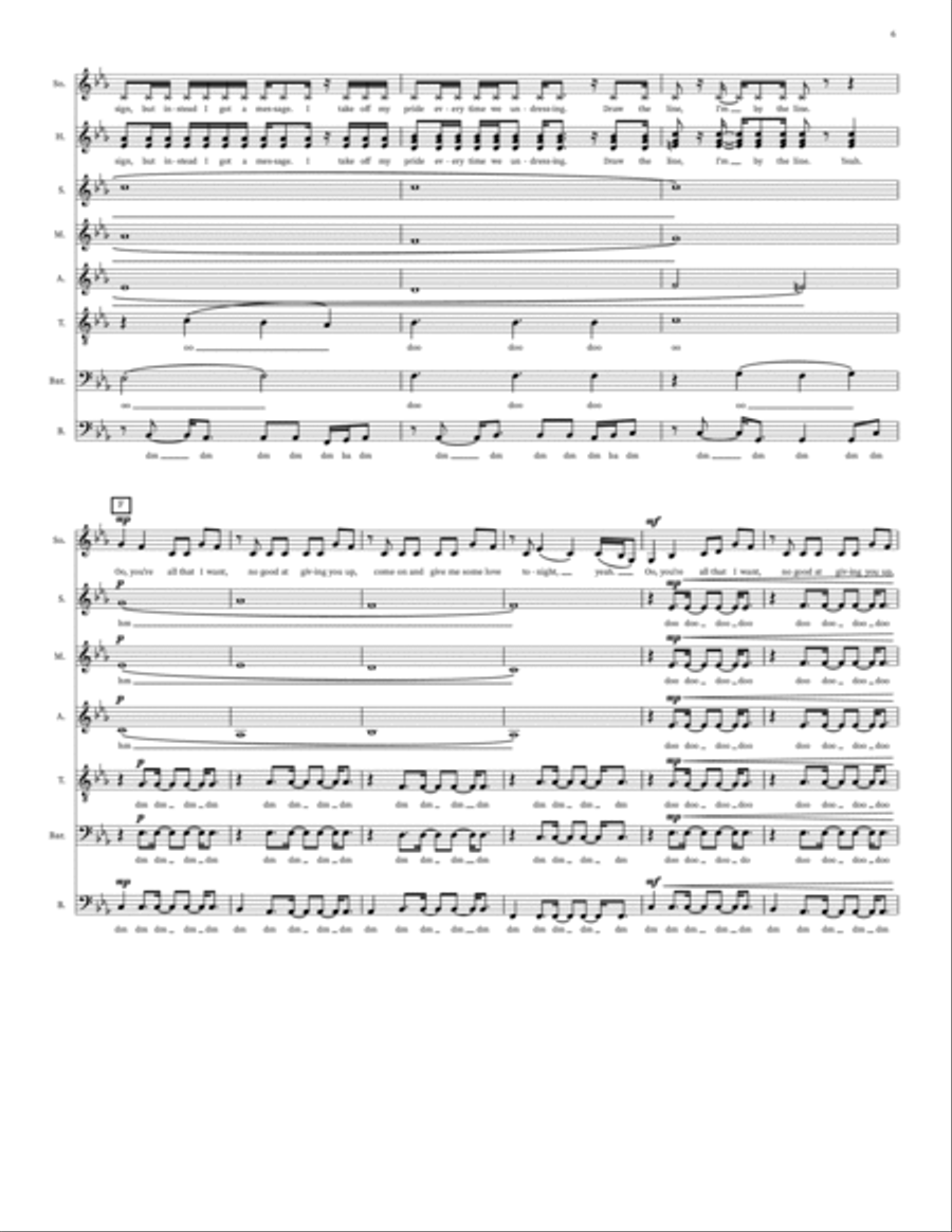 Side Effects Choir scores gallery preview page 6