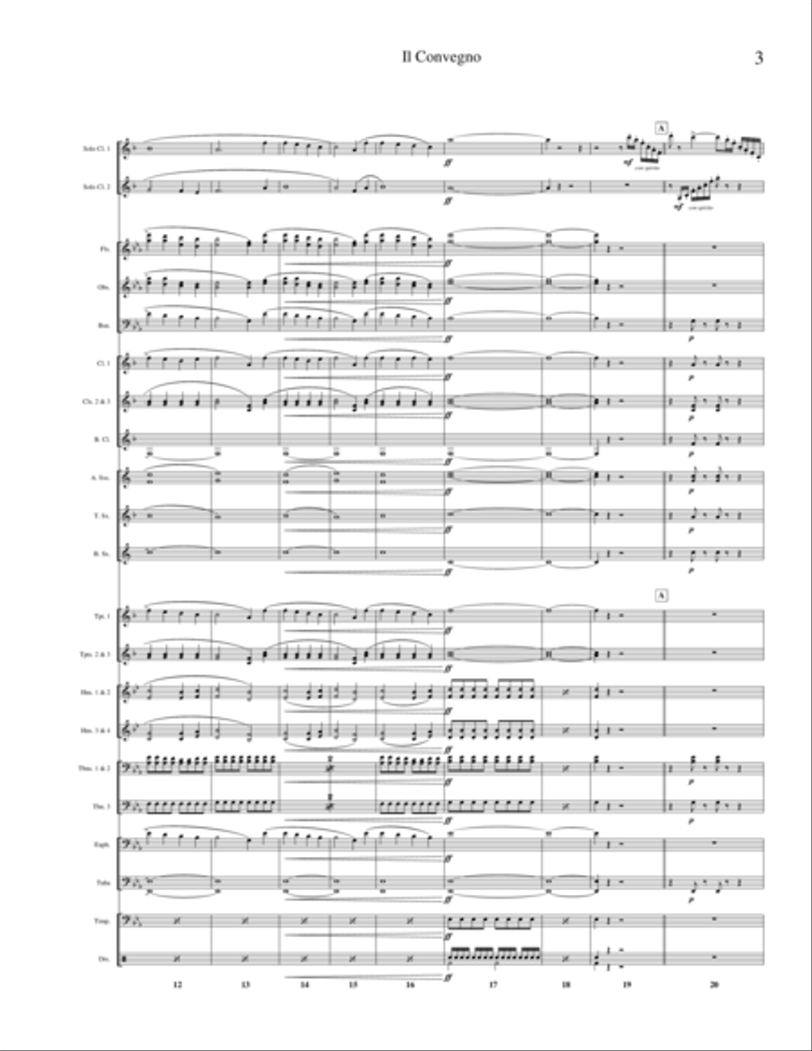 Il Convegno Concert Band scores gallery preview page 2