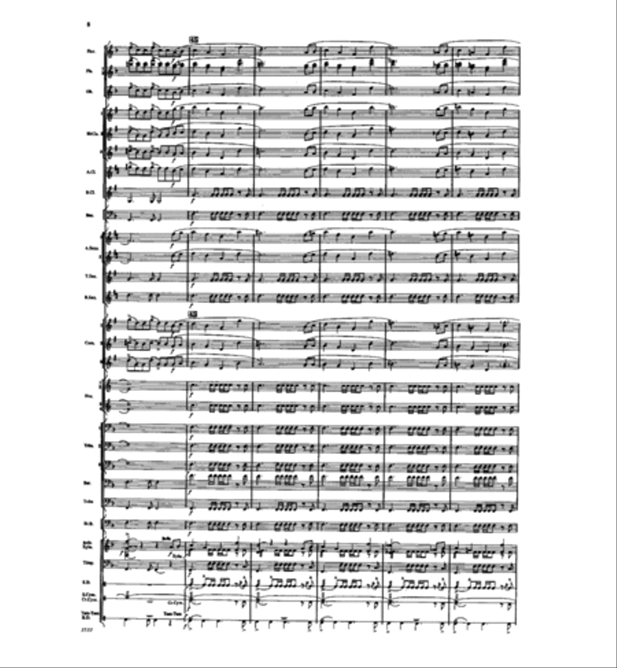Sweet Land of Liberty Concert Band scores gallery preview page 8