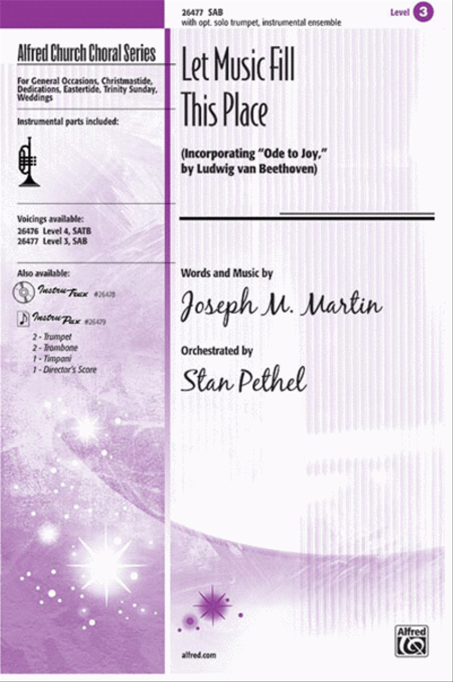 Let Music Fill This Place 3-Part scores gallery preview page 1