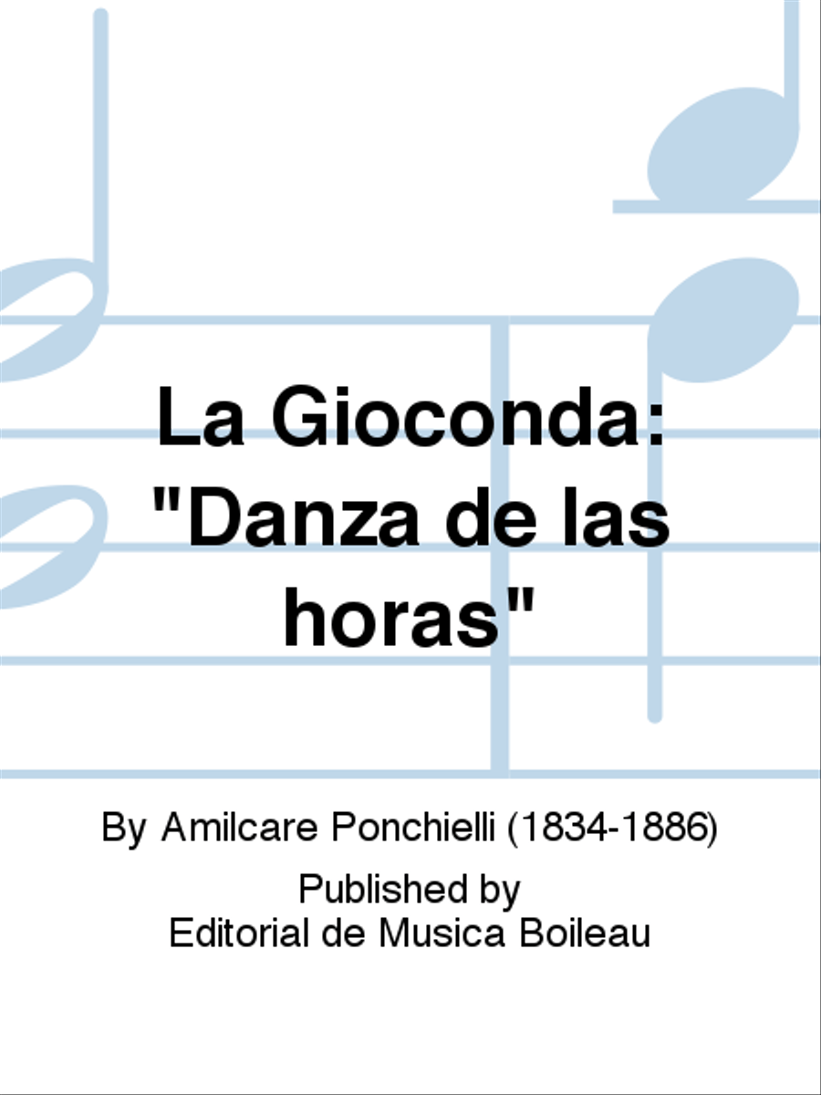 La Gioconda: "Danza de las horas"