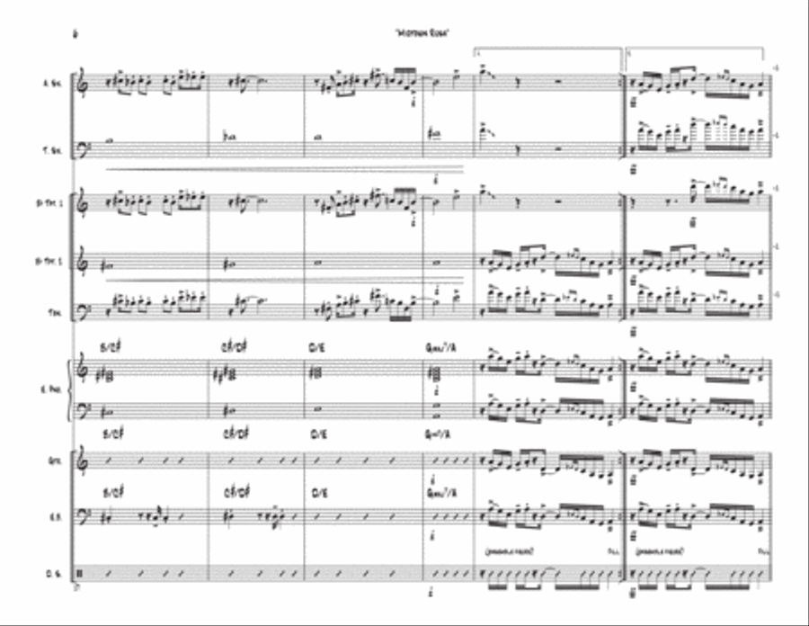 Midtown Rush Jazz Ensemble scores gallery preview page 6