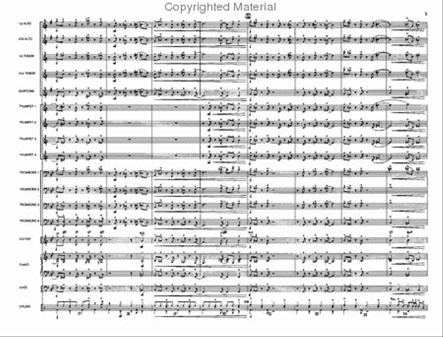 Perpetual Motion Jazz Ensemble scores gallery preview page 4