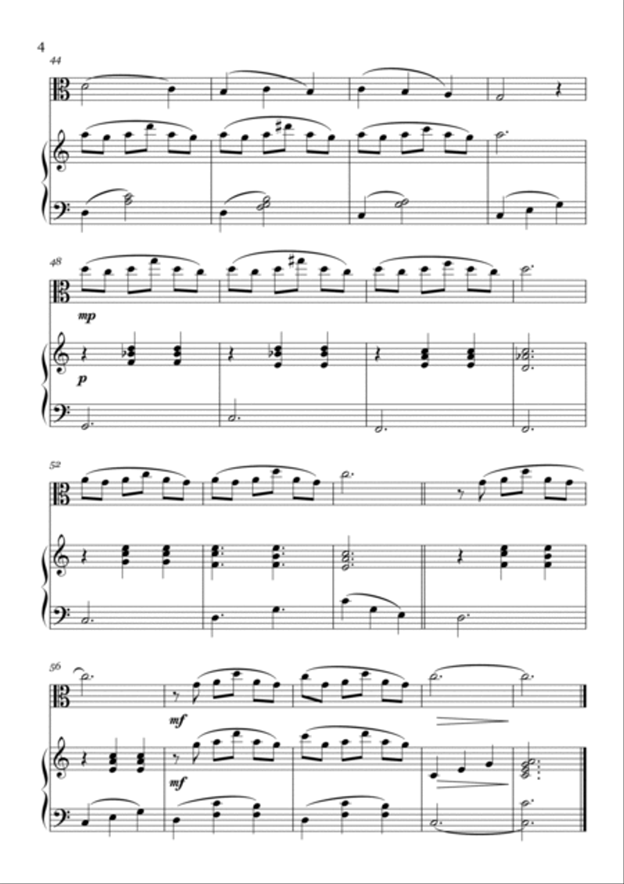 Pela Luz Dos Olhos Teus Pela Luz Dos Olhos Teus Viola scores gallery preview page 5