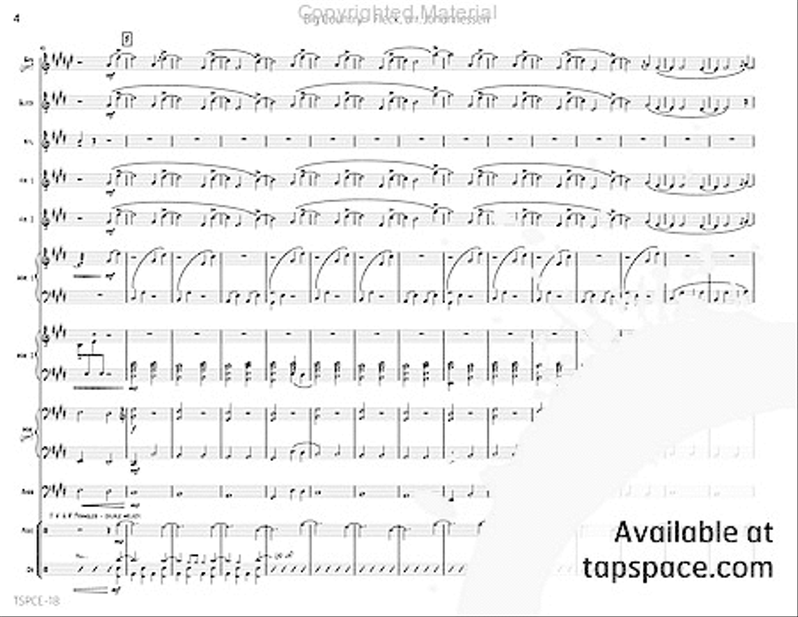 Big Country Percussion Ensemble scores gallery preview page 9