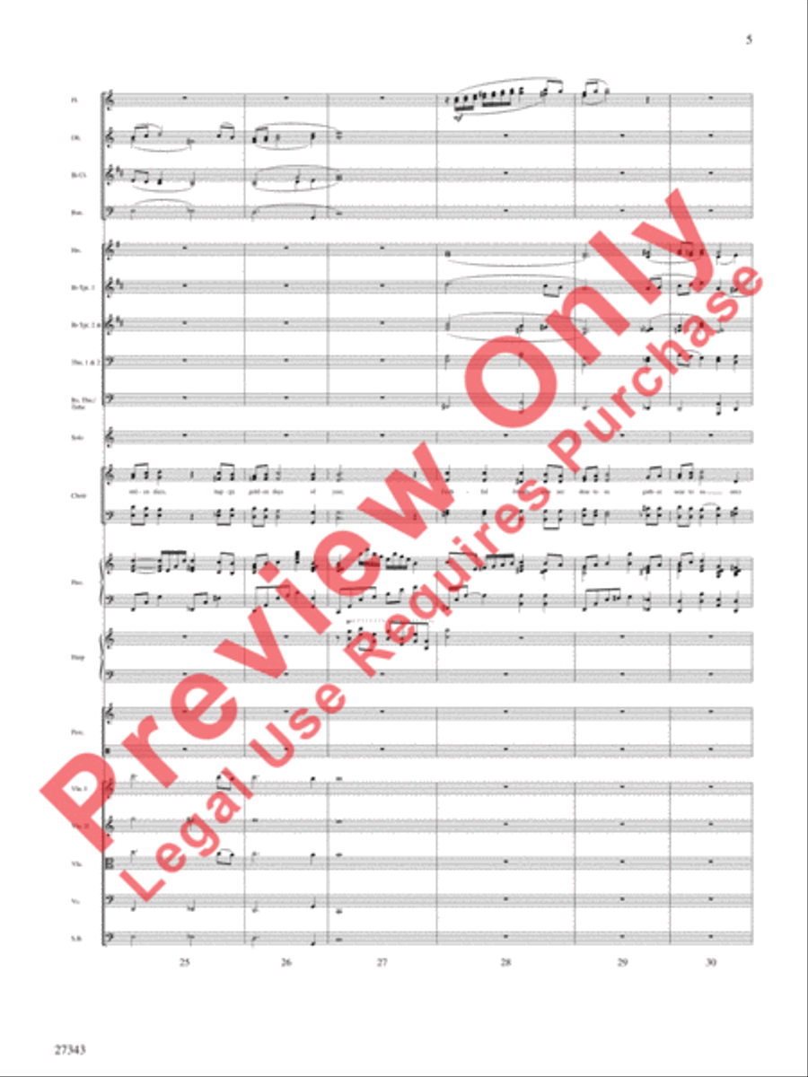 Have Yourself a Merry Little Christmas Choir scores gallery preview page 6