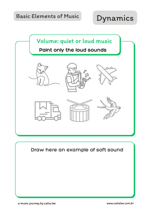 Book cover for Basic Elementes of Music - Musical Theory for Kids - Dynamics
