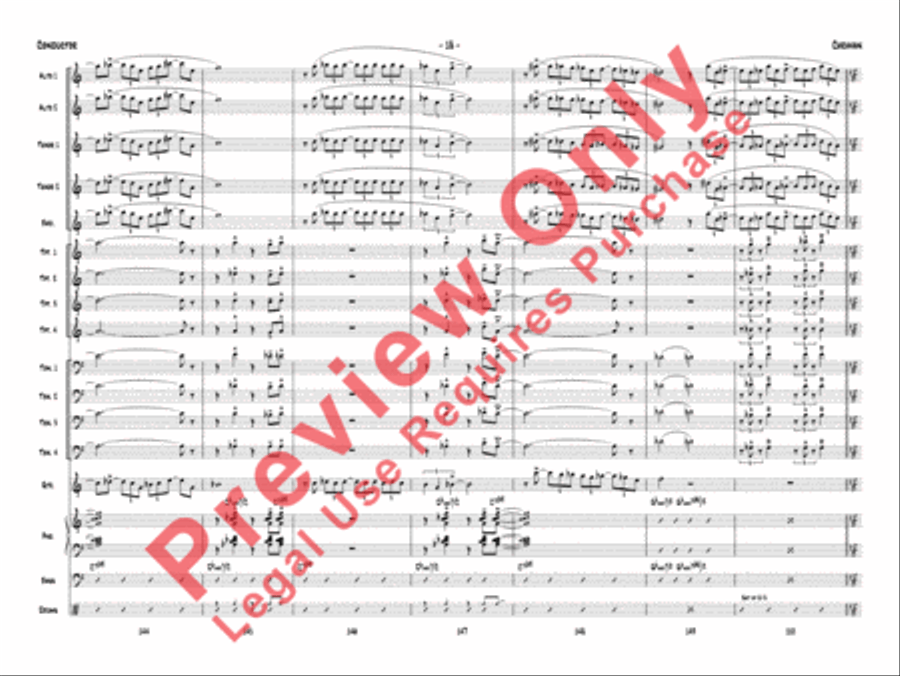 Caravan Caravan Jazz Ensemble scores gallery preview page 21