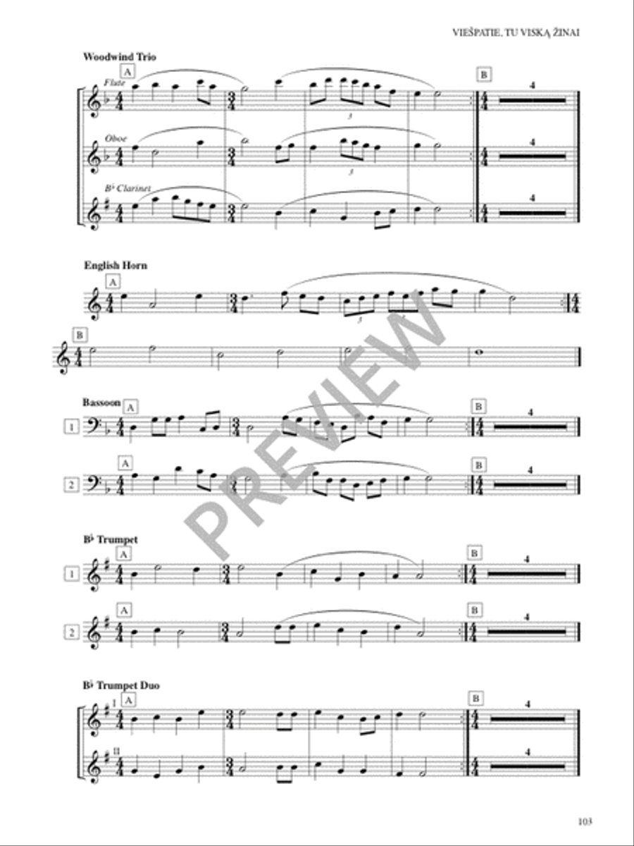 Christe Lux mundi - Instrument edition Guitar scores gallery preview page 105