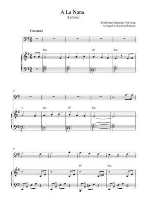 A La Nana (Lullaby) (bassoon solo and piano accompaniment)