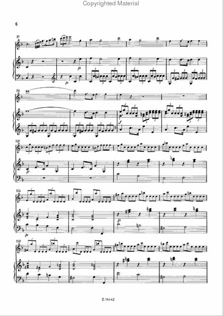 Concerto F-Dur Concerto F-Dur School and Community scores gallery preview page 7