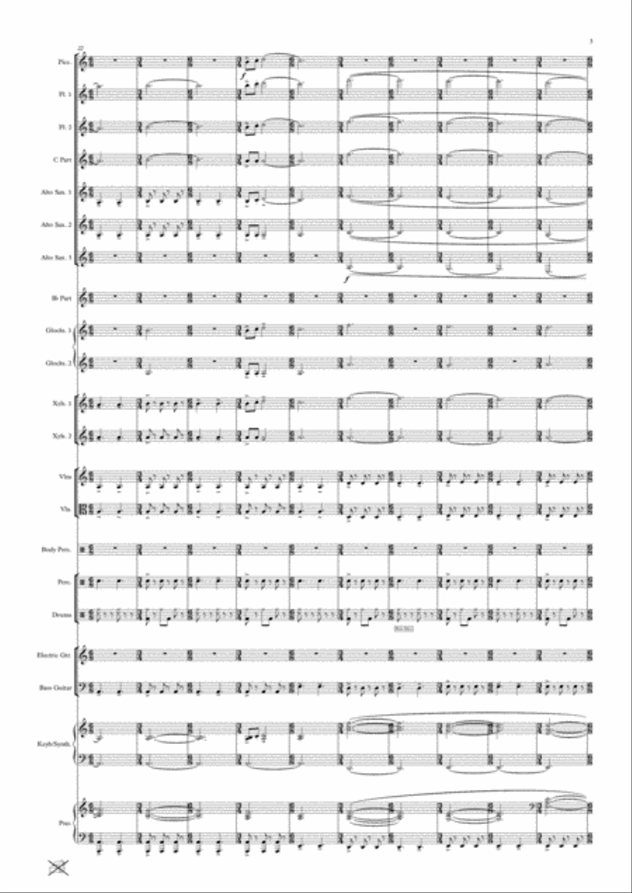 AsCent for Mixed Ability School Ensemble and Classroom Small Ensemble scores gallery preview page 6