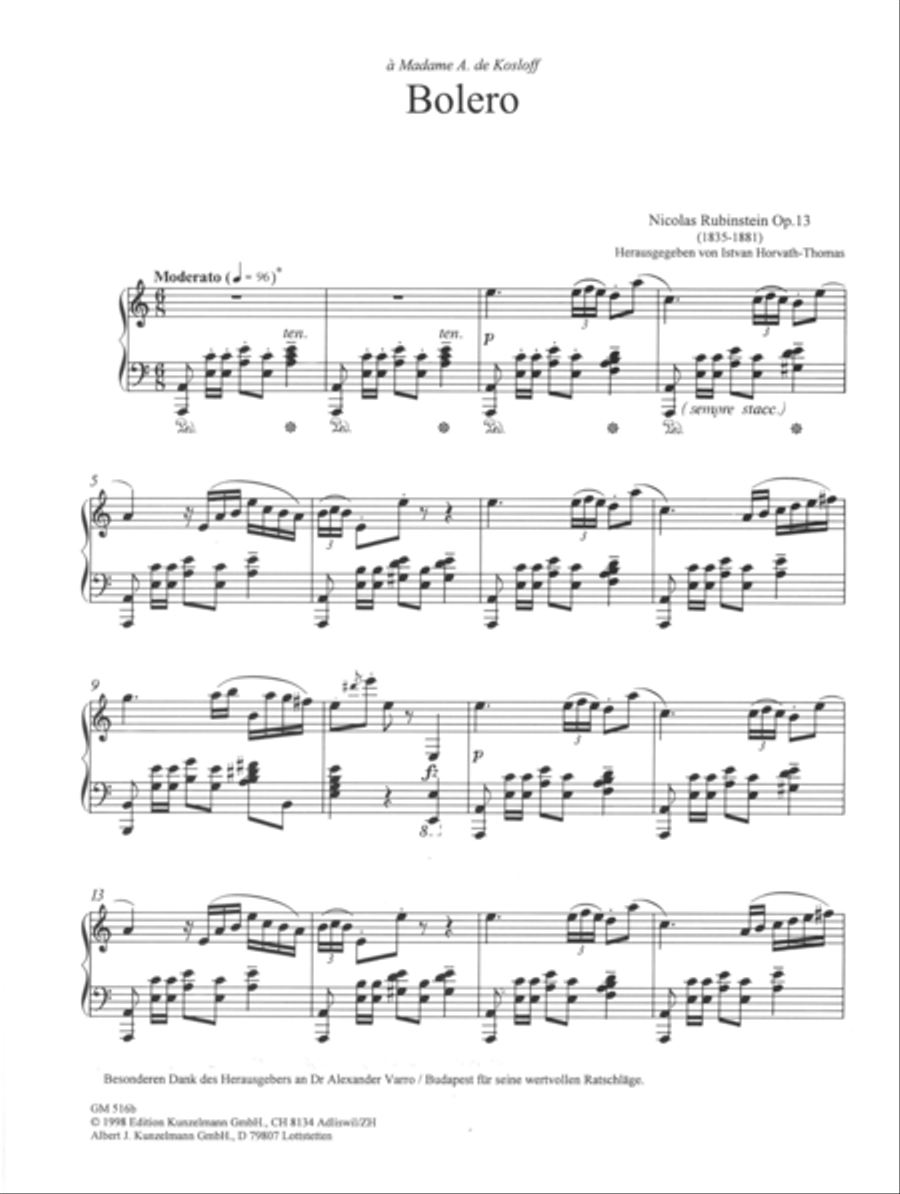 Bolero and Polka Piano Solo scores gallery preview page 2